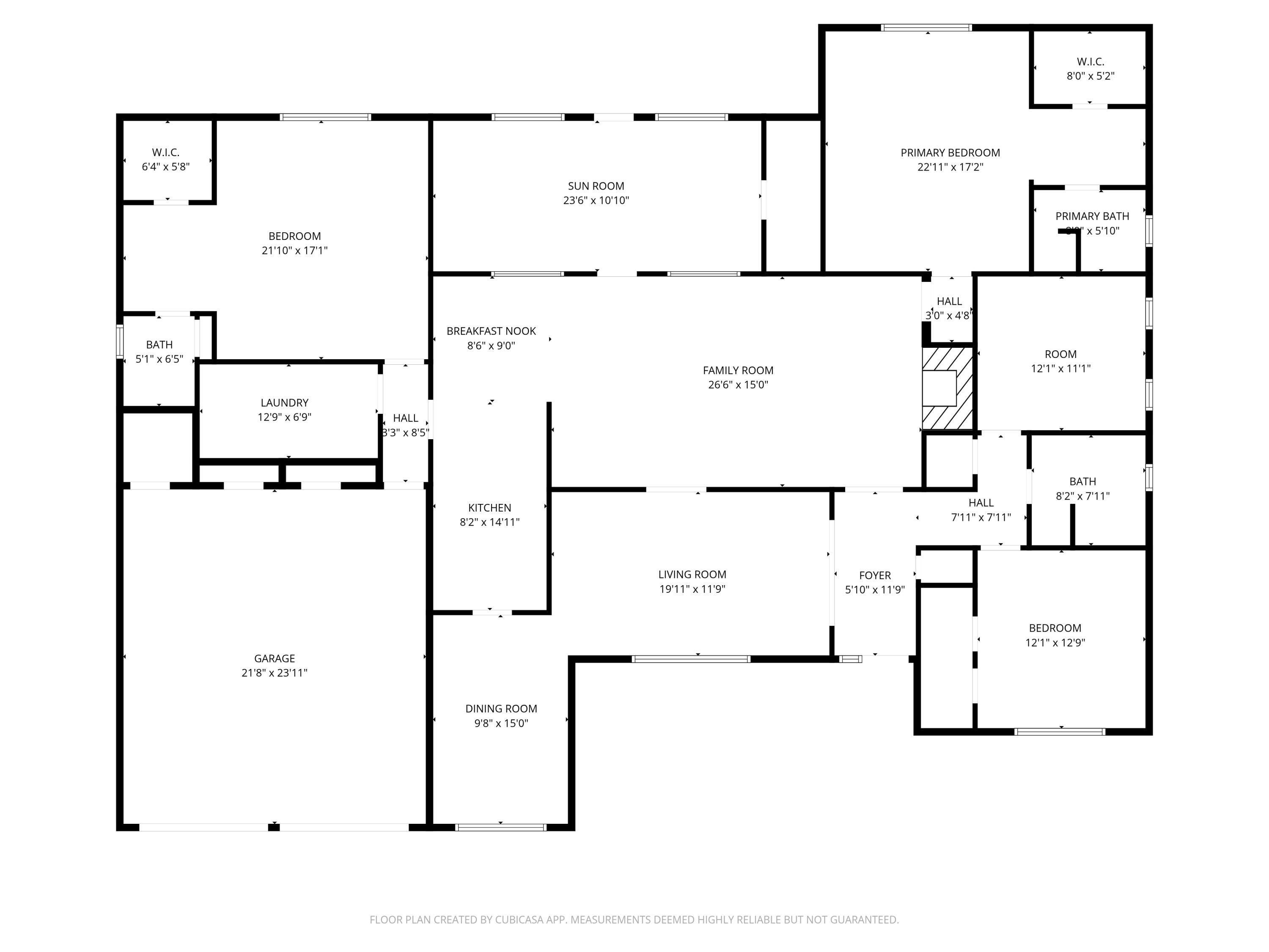 103 Baylor Lane Levelland, TX 79336 - Photo 27 of 27 a picture of floor plan
