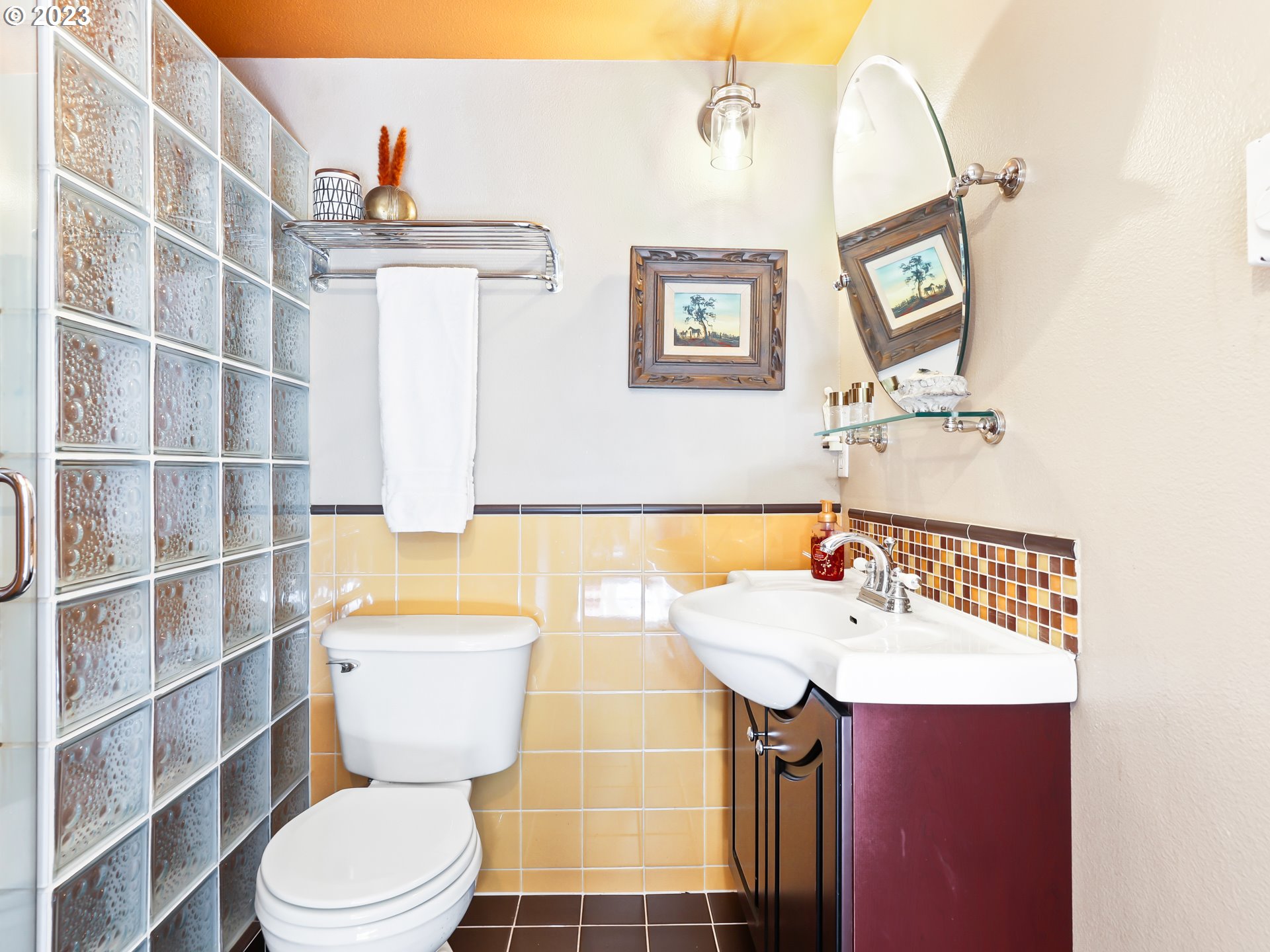 15820 Northeast Beech Street Portland, OR 97230 - Photo 16 of 28 a bathroom with a sink a toilet and shower