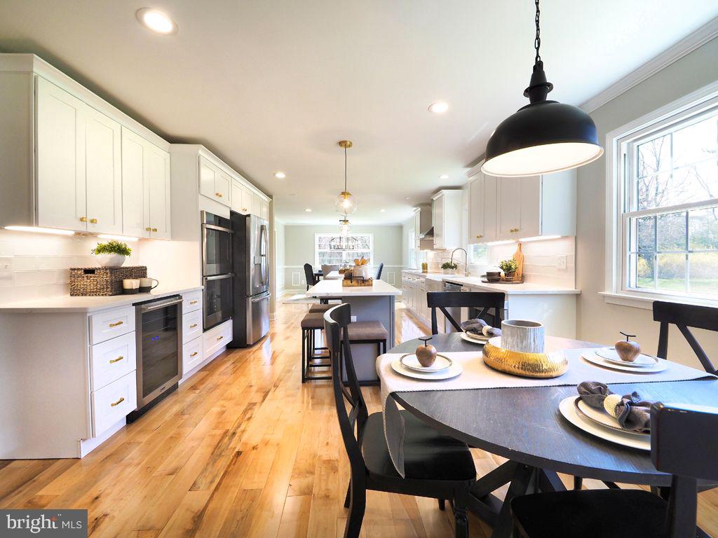 13612 Brookline Road Baldwin, MD 21013 - Photo 17 of 44 Eat in Kitchen - New Wood Floors