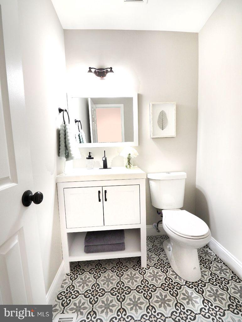 13612 Brookline Road Baldwin, MD 21013 - Photo 6 of 44 1/2 Bath on the Main Level w/ Ceramic Tile