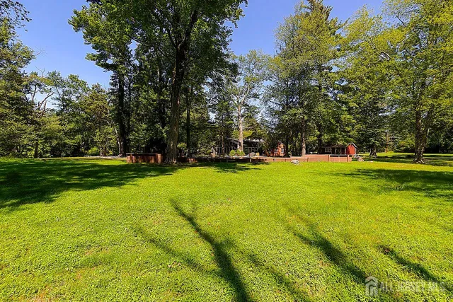 a view of a volley ball court