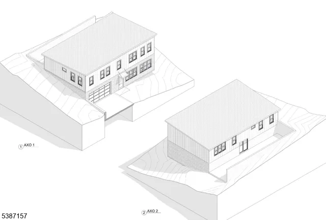 a white building with a roof