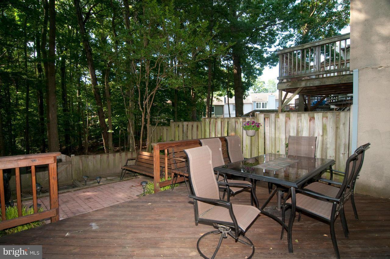 8733 Ridge Hollow Court Springfield, VA 22152 - Photo 28 of 30 Large Deck and Patio backing to trees