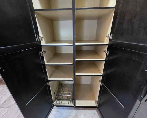 a room with walk in closet