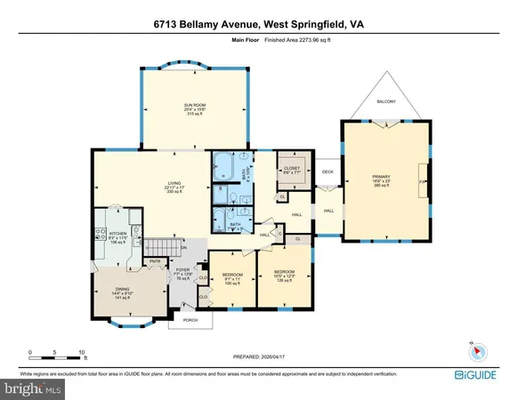 $975,000 | 6713 Bellamy Avenue, Springfield, VA 22152