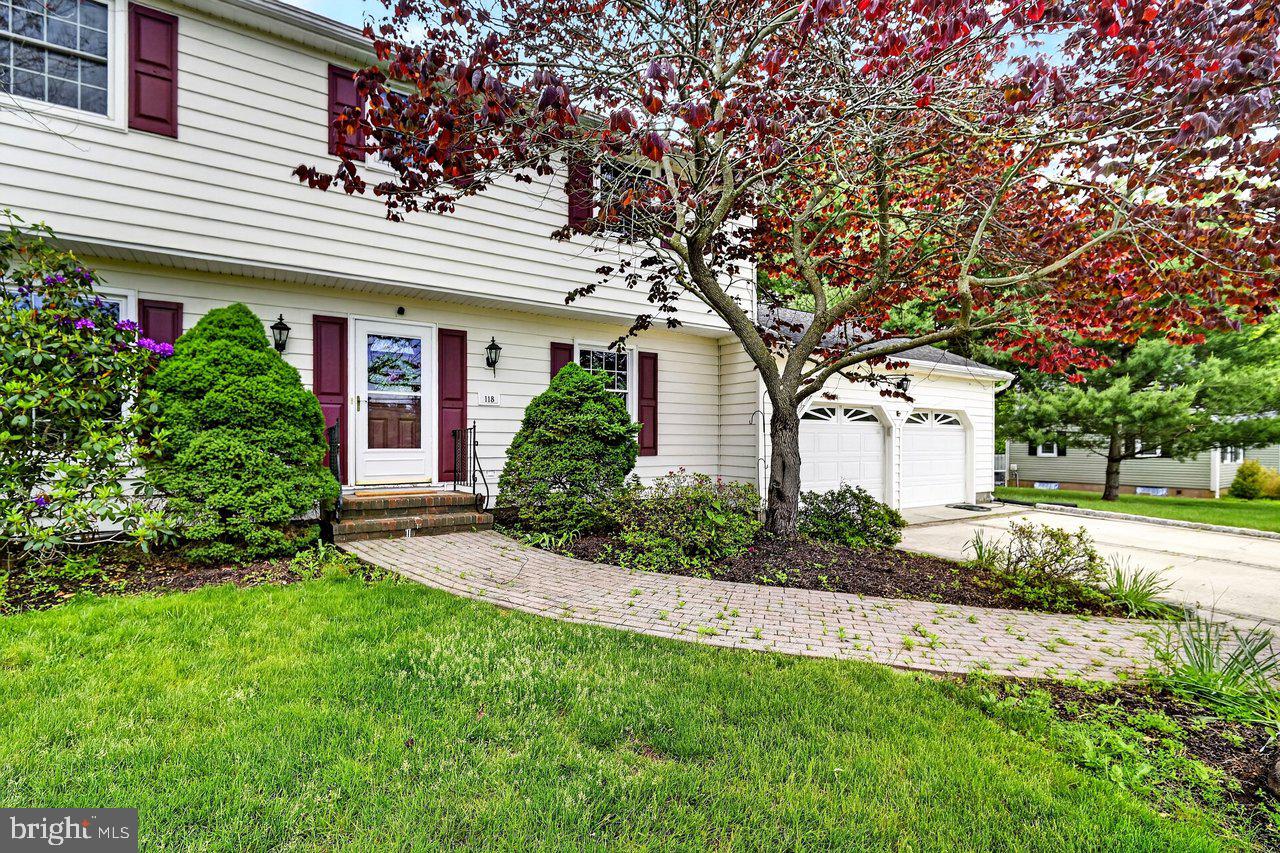 118 Bull Run Road Ewing, NJ 08638 - Photo 3 of 43 Charming curb appeal with lush greenery.