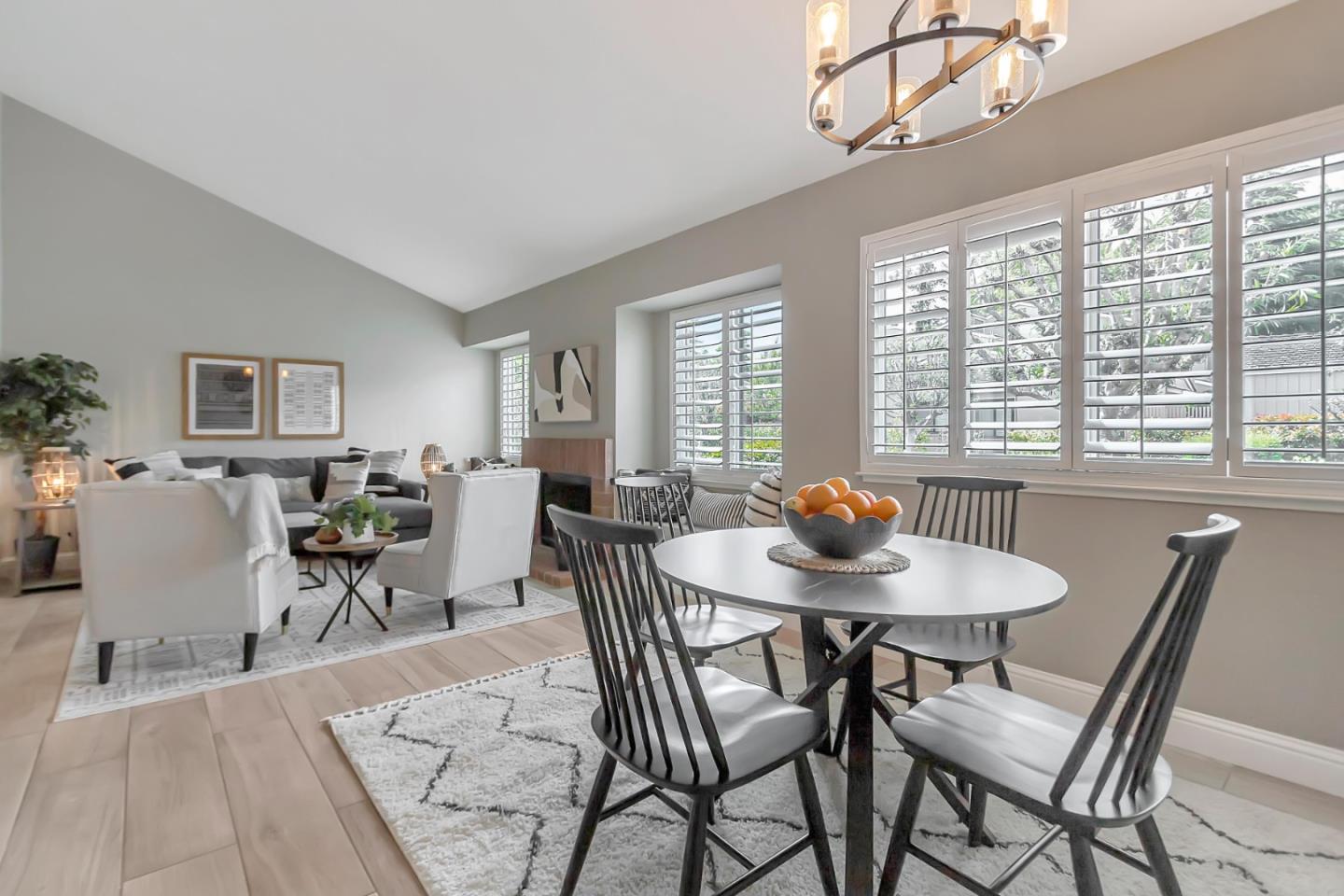 6609 Folklore Court San Jose, CA 95120 - Photo 3 of 21 a view of a dining room with furniture window and wooden floor