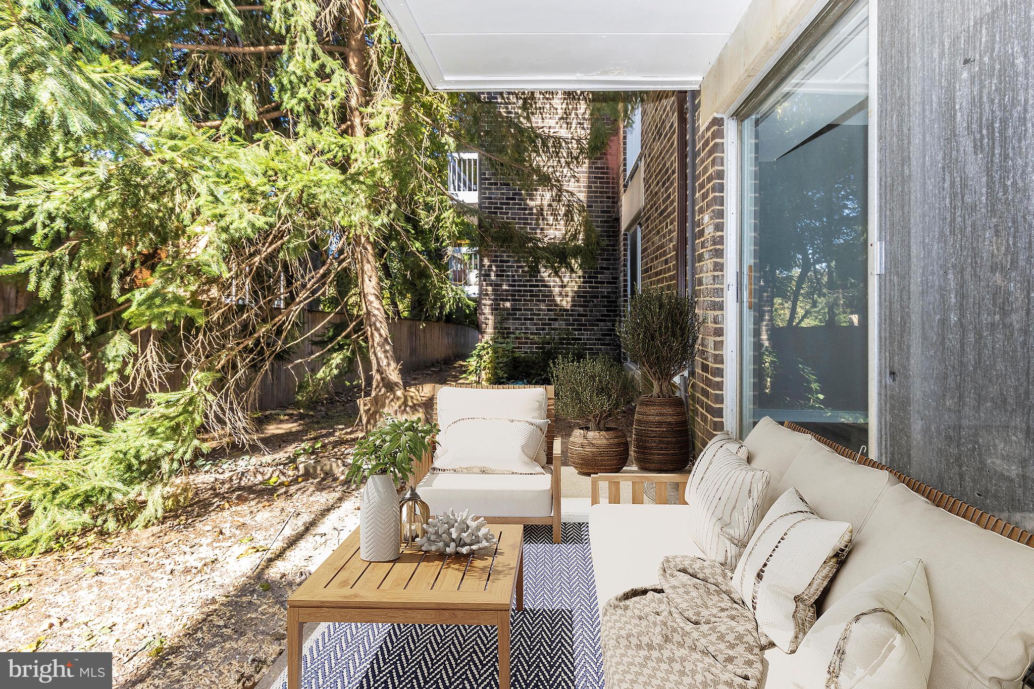 3342 Hewitt Avenue, Unit 31B Silver Spring, MD 20906 - Photo 45 of 71 Patio Virtually Staged