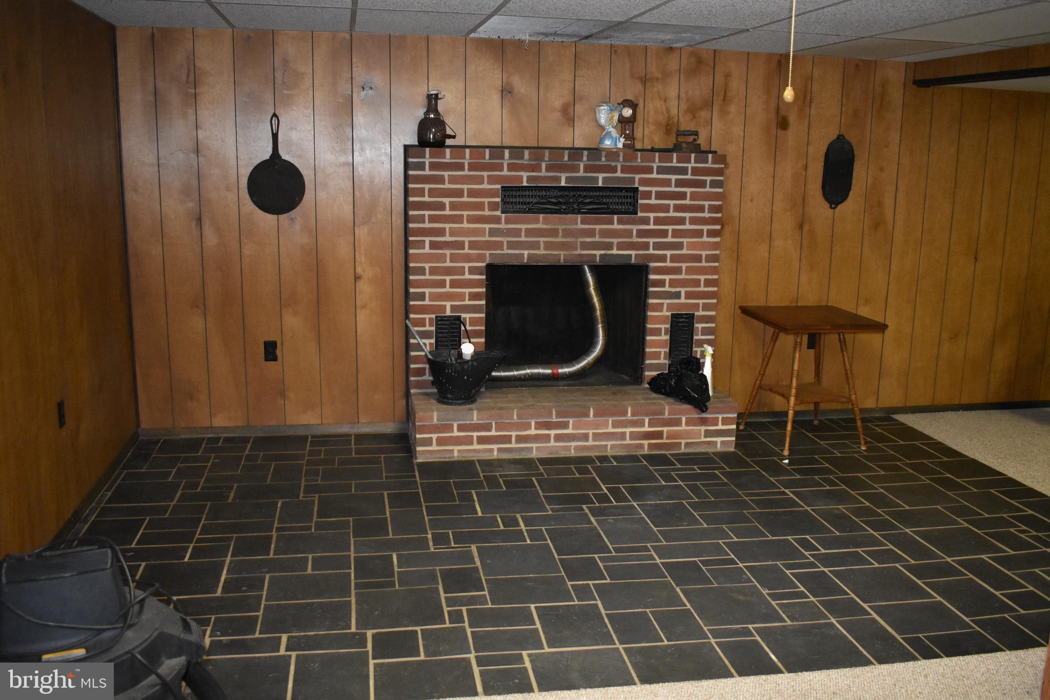 5211 Harney Road Taneytown, MD 21787 - Photo 15 of 20 Working FP in lower level - brick