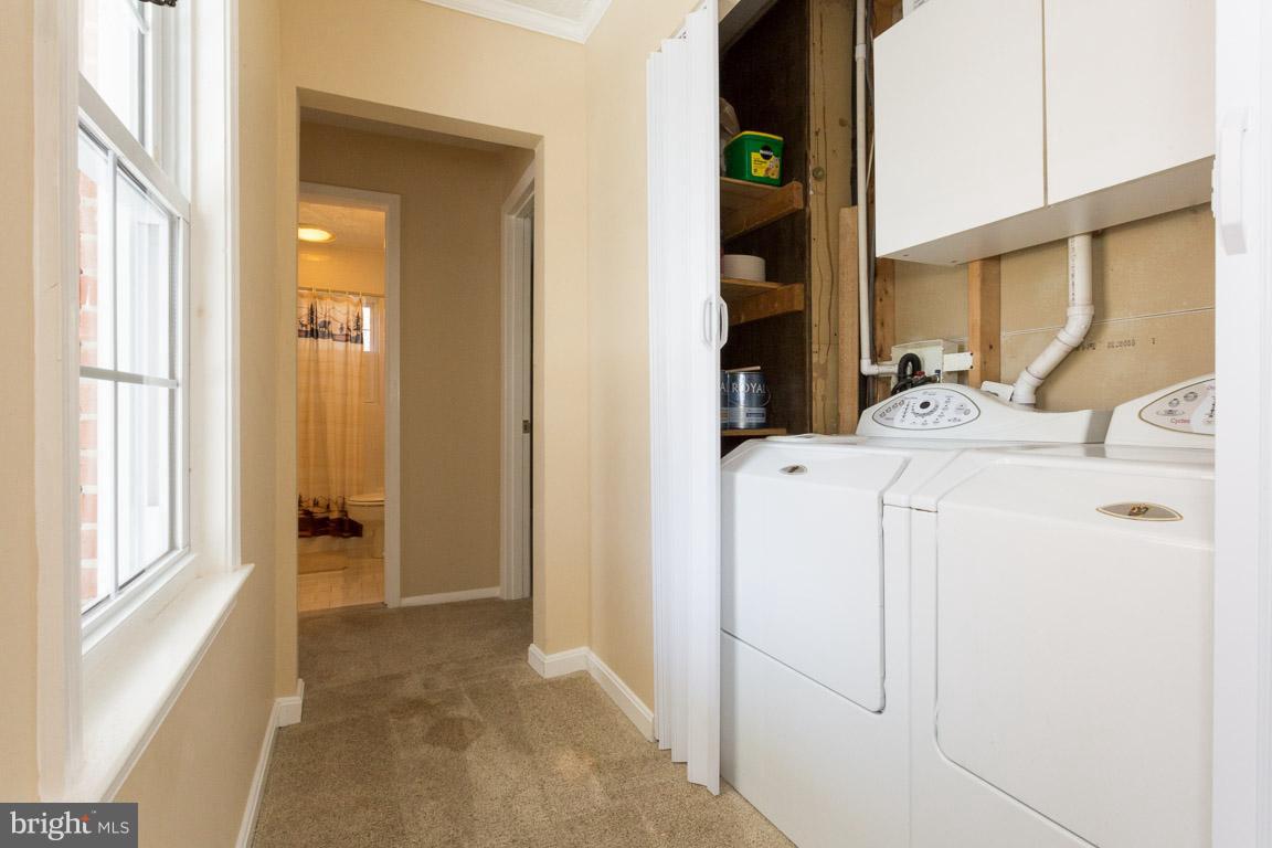 8126 Sinclair Mill Road Manassas, VA 20112 - Photo 22 of 28 Laundry Closet Tucked in Hall Main Level