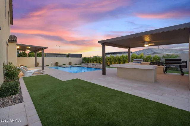 a front view of a building with glass windows