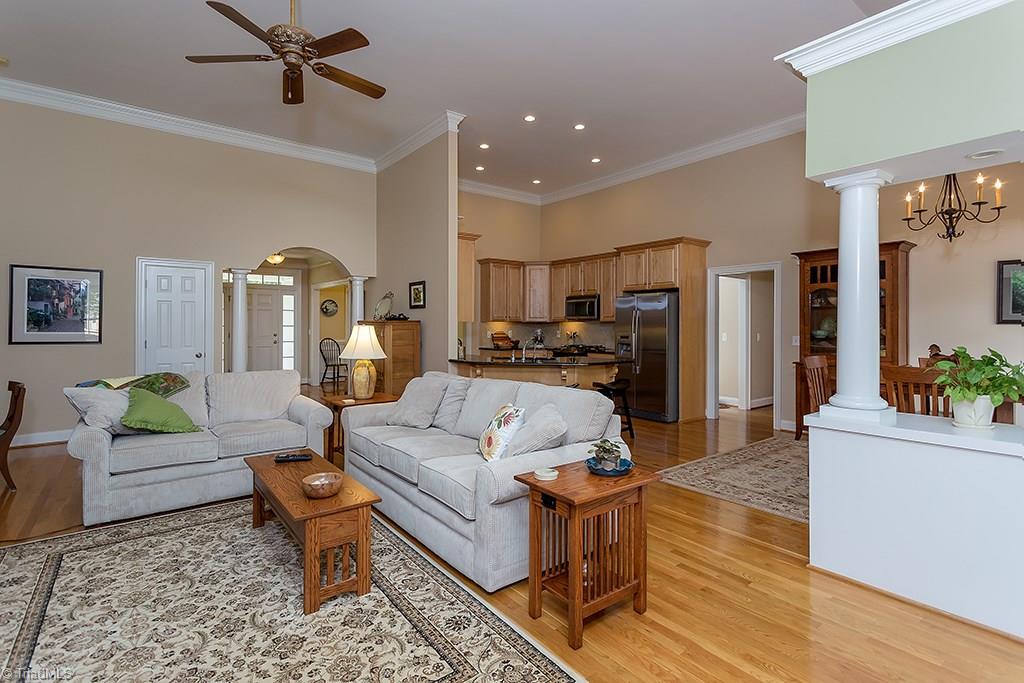5803 Beckenham Way Oak Ridge, NC 27310 - Photo 28 of 28 First floor plan.