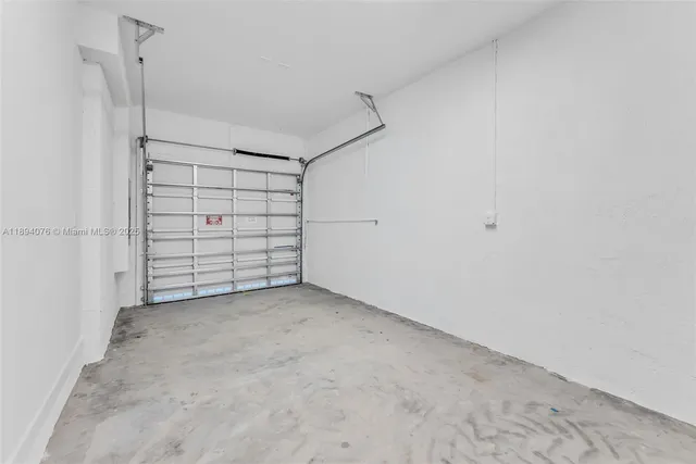 a view of a room with an empty space