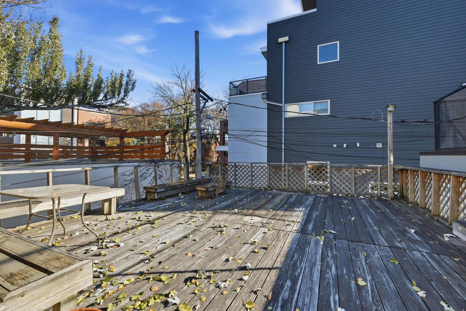 823 North Hoyne Avenue, Unit 2 Chicago, IL 60622 - Photo 18 of 20 a view of a balcony with wooden floor