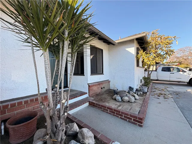 a outdoor space with furniture