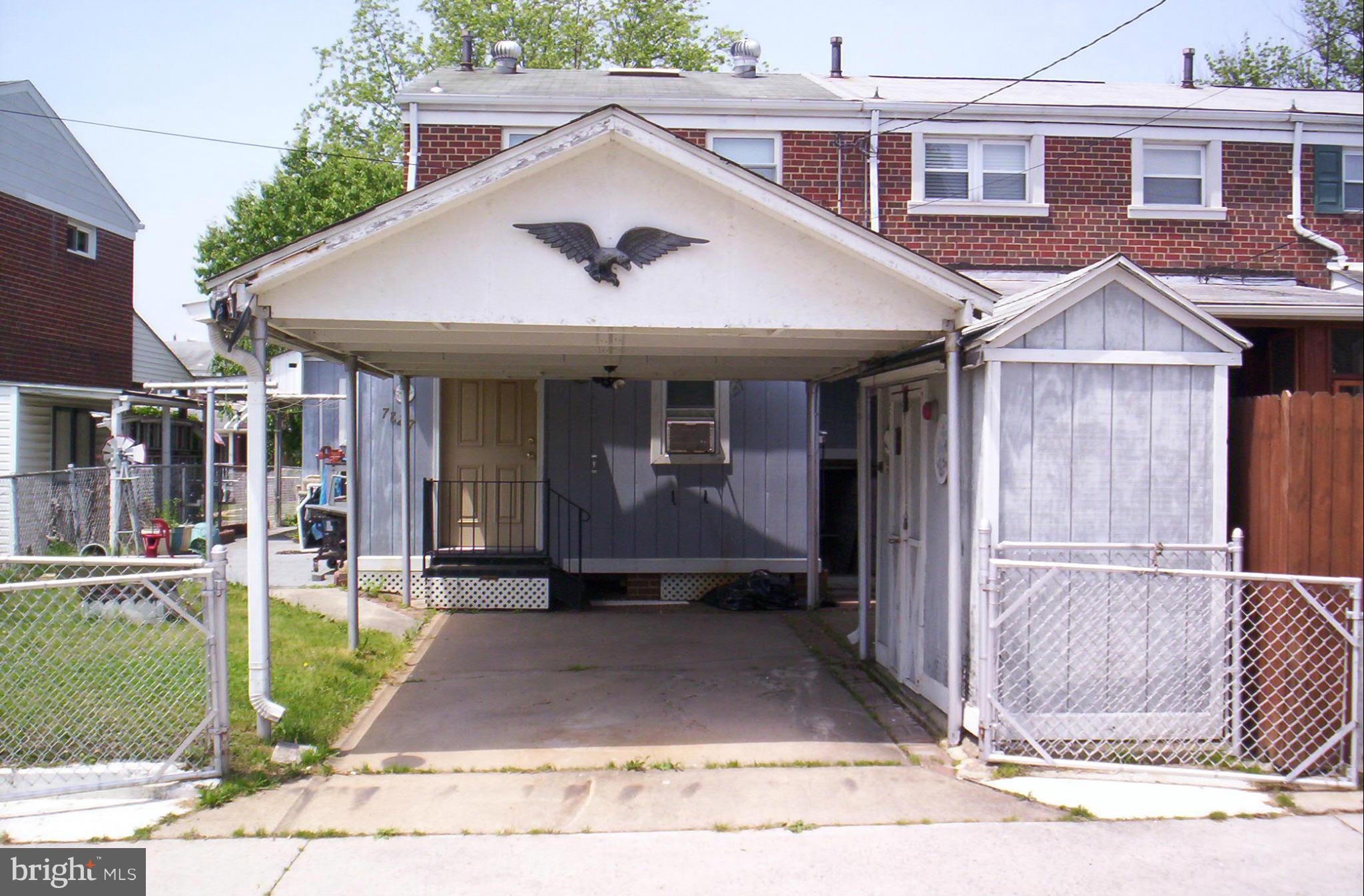 7827 Jamesford Road Baltimore, MD 21222 - Photo 5 of 27 Carport
