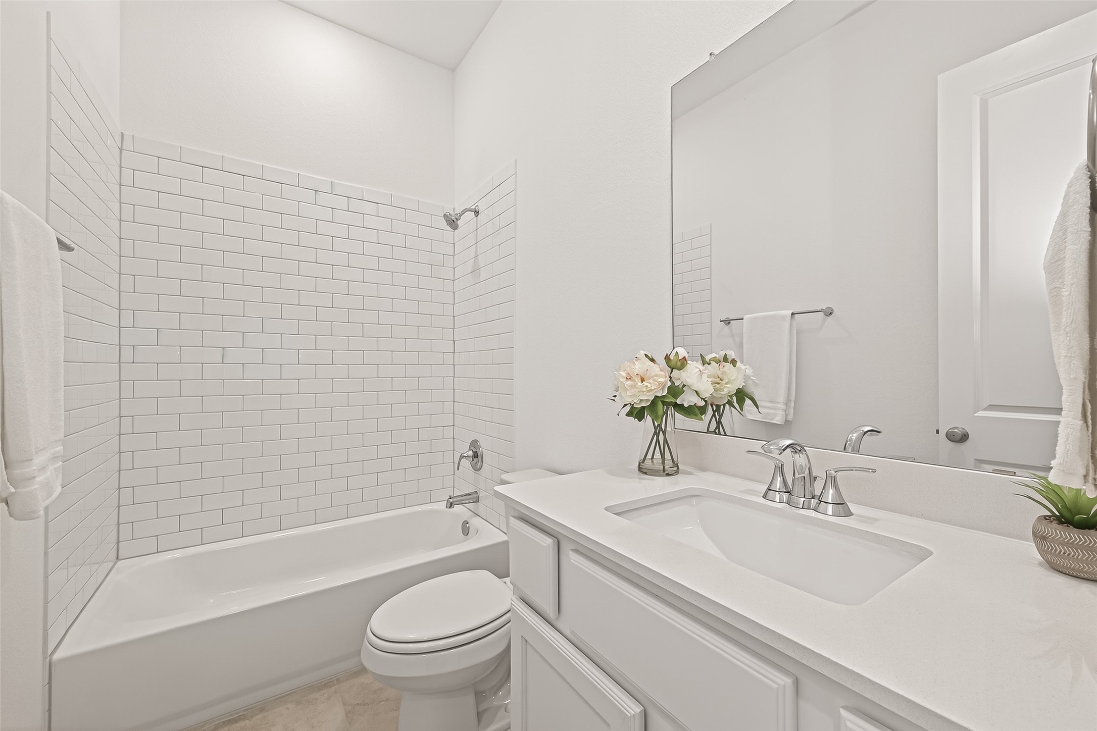 7427 Compass Drive Katy, TX 77493 - Photo 29 of 49 a bathroom with a sink a toilet and shower