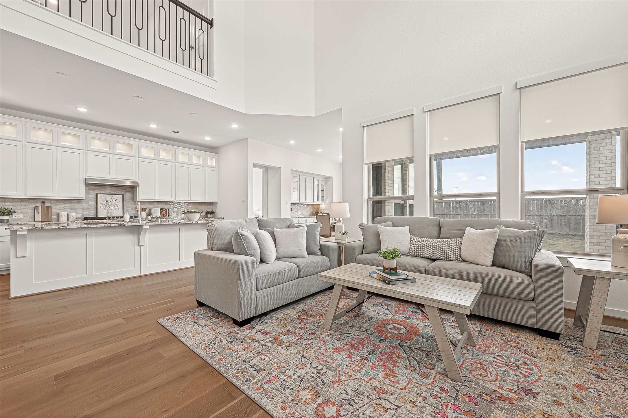 7427 Compass Drive Katy, TX 77493 - Photo 9 of 49 a living room with furniture and a large window