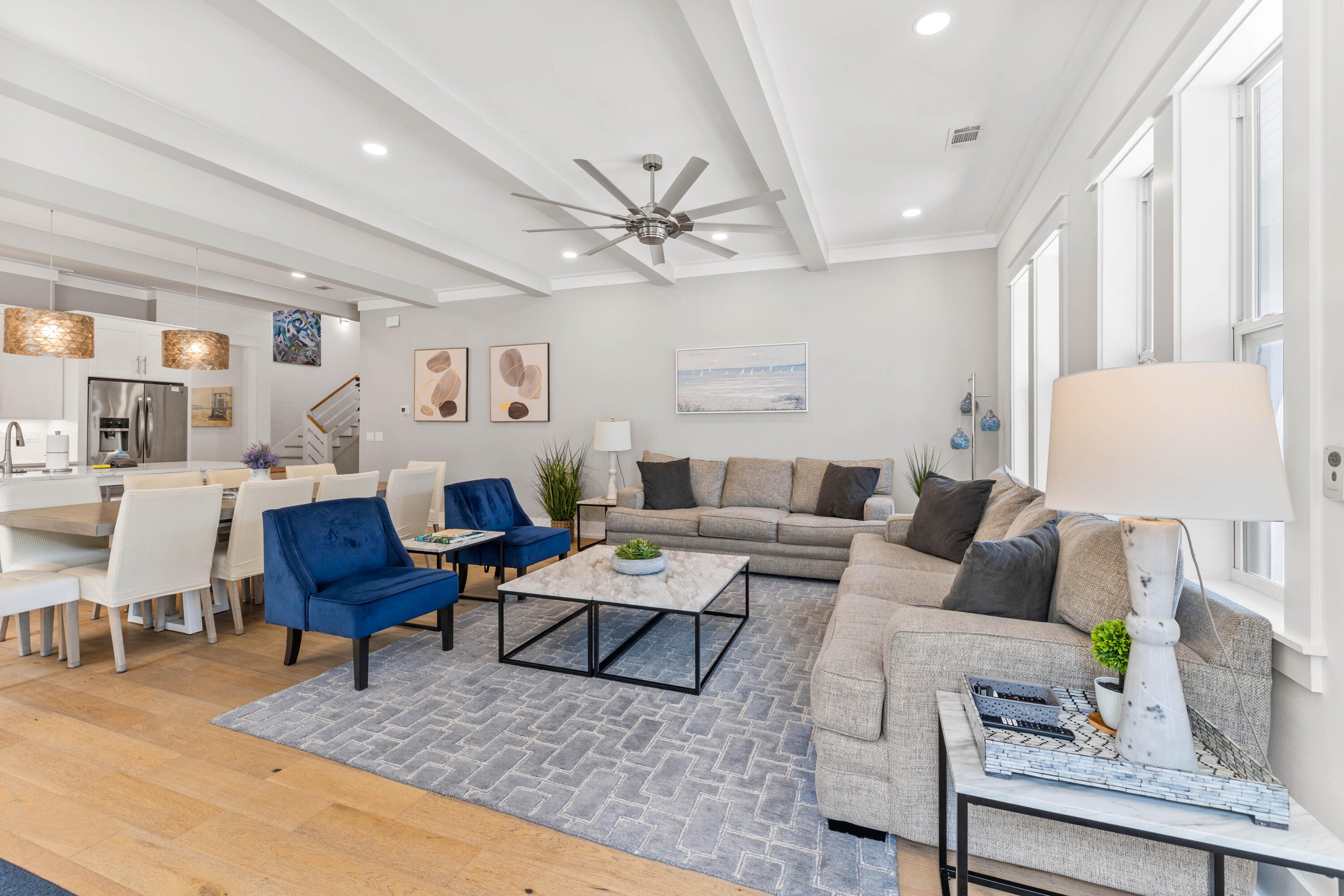 4635 Sunset Pointe Destin, FL 32541 - Photo 2 of 48 a living room with furniture and wooden floor