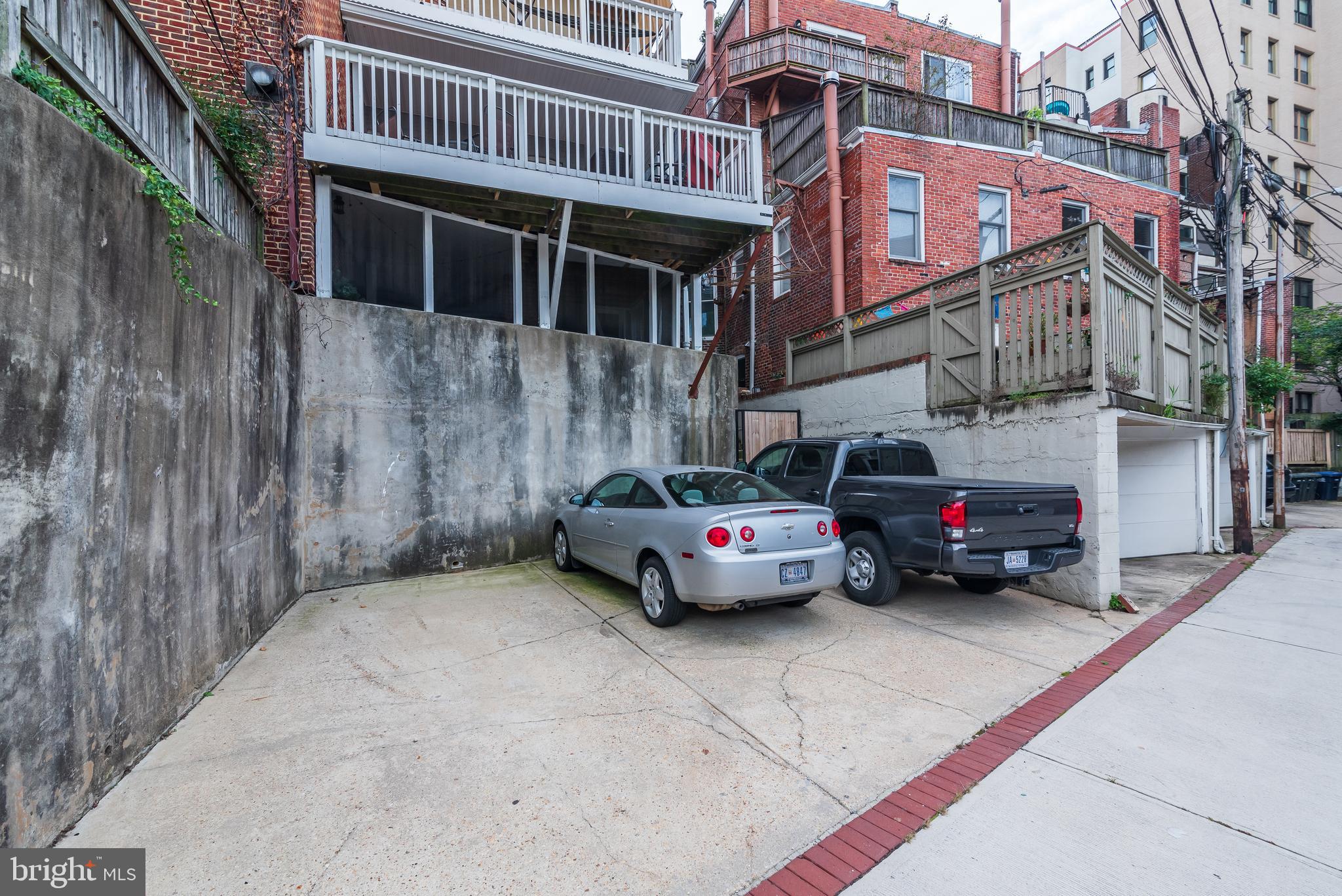 2017 Kalorama Road Northwest, Unit 4 Washington, DC 20009 - Photo 35 of 36 One Assigned Parking Space (on Left)