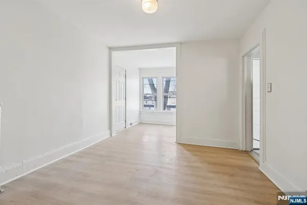 wooden floor in a room