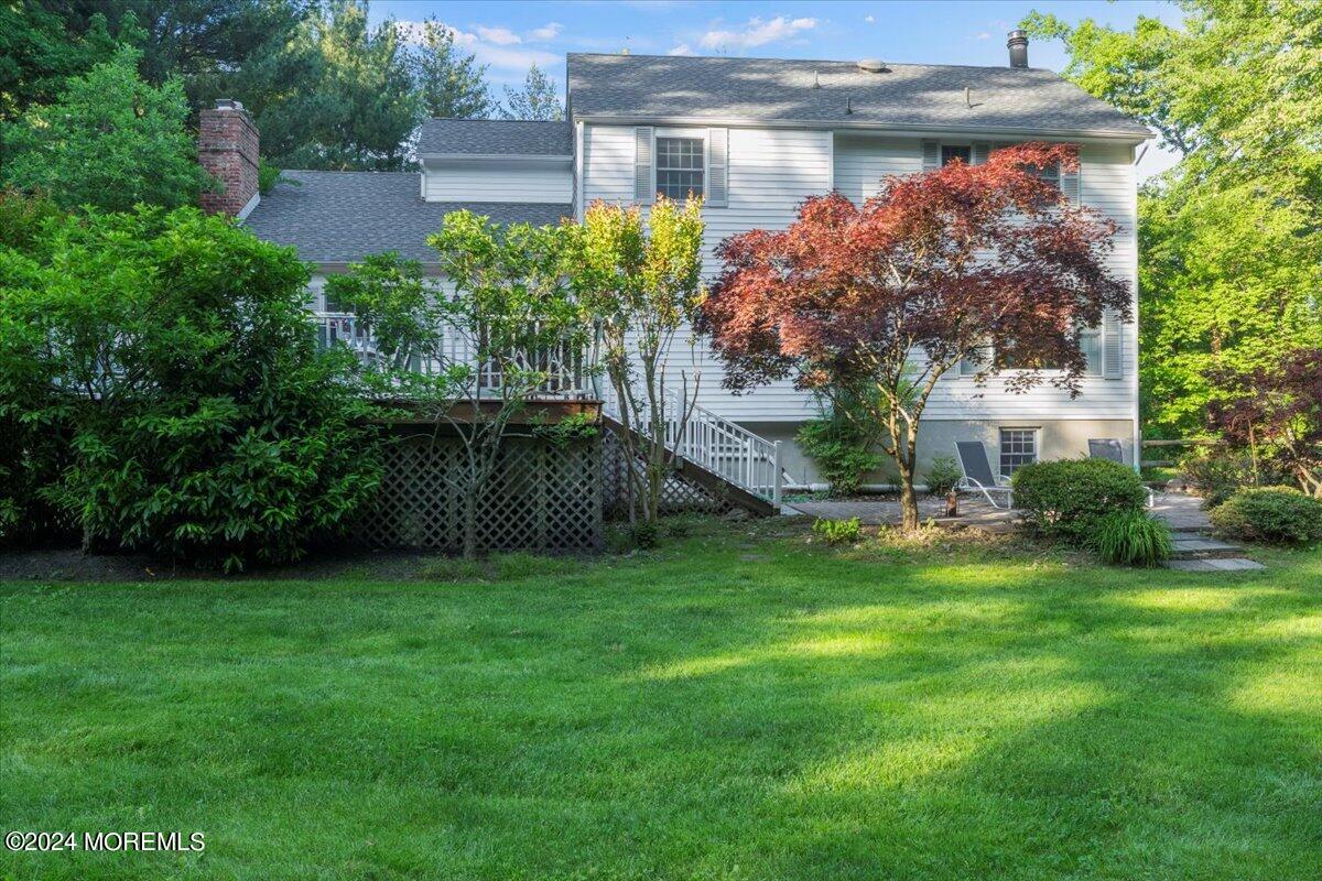 676 Locust Point Road Atlantic Highlands, NJ 07716 - Photo 47 of 56 a view of a back yard of the house