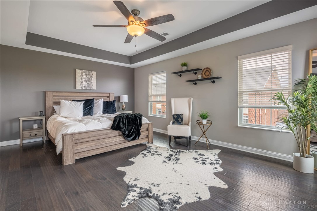 407 Brownstone Row Springboro, OH 45066 - Photo 25 of 54 This spacious room features ample natural light and elegant hardwood floors.