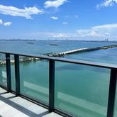 a view of outdoor space and ocean view