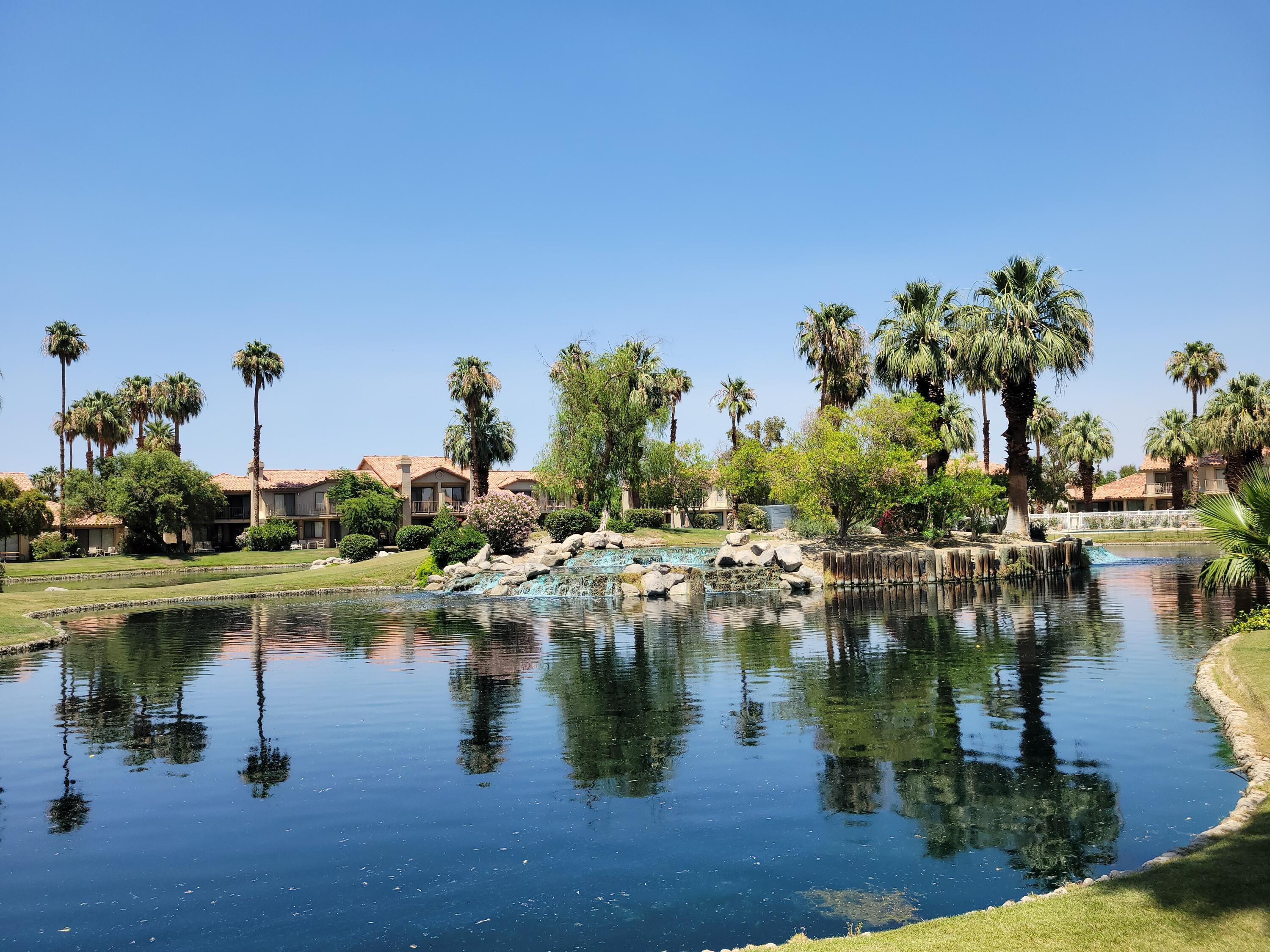 79738 Olympia Fields La Quinta, CA 92253 - Photo 45 of 50 Lake View from Patio