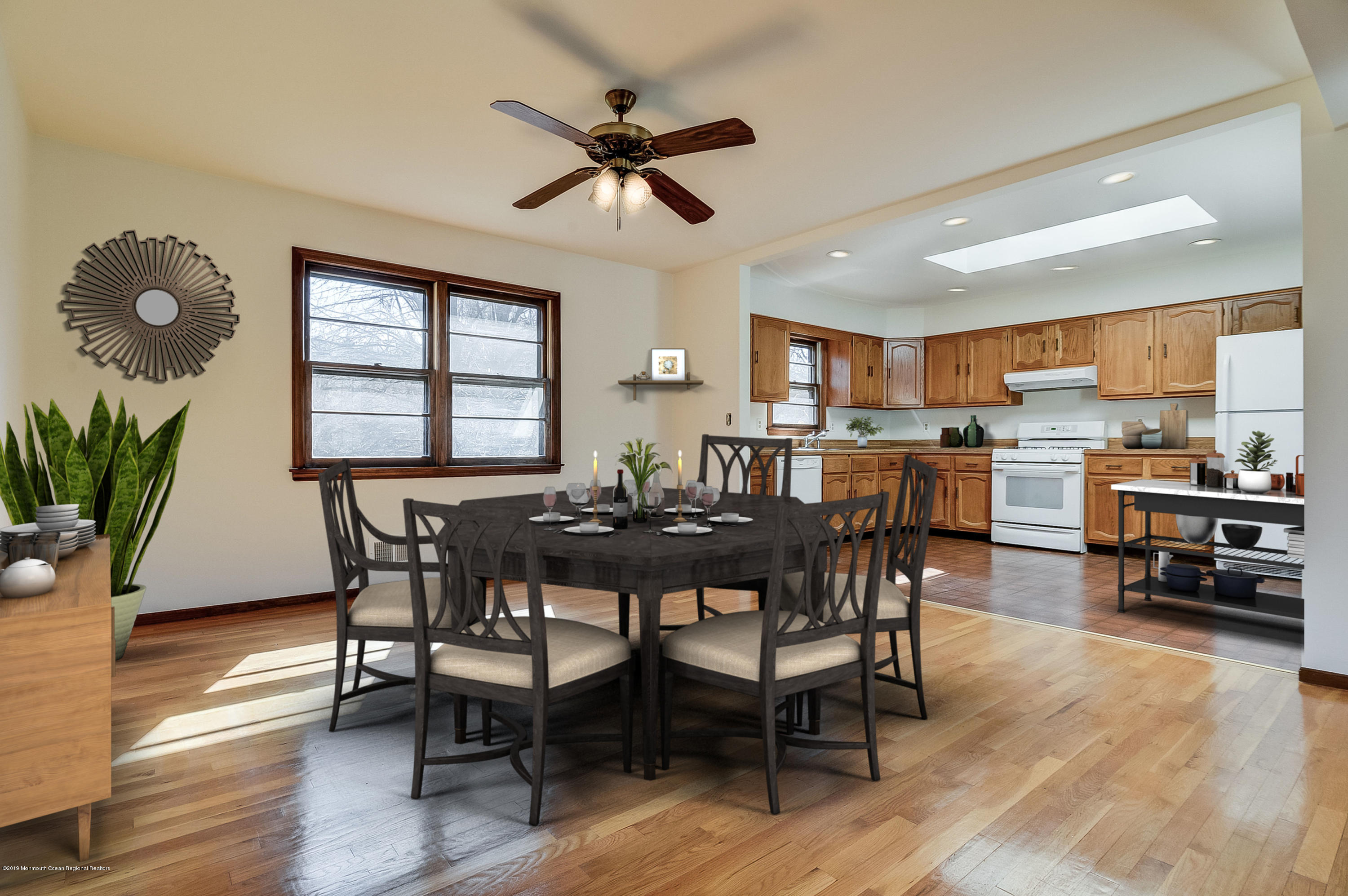 384 Line Road Holmdel, NJ 07733 - Photo 5 of 26 Dining Room open to Kitchen VS
