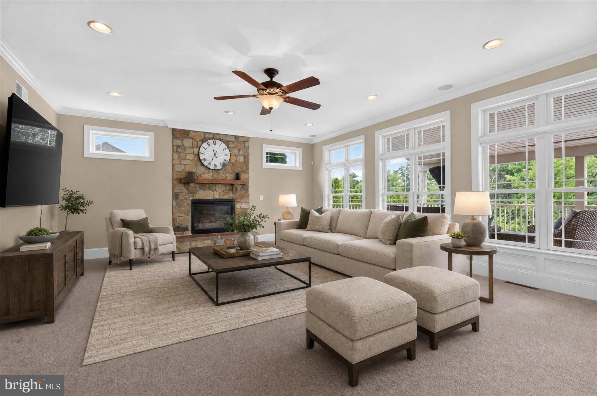 6505 Plowman Ridge Harrisburg, PA 17112 - Photo 3 of 83 Spacious living room with natural light.