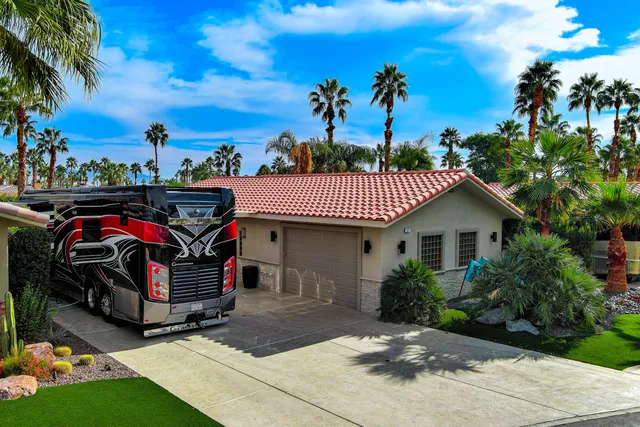 a view of a house with a patio