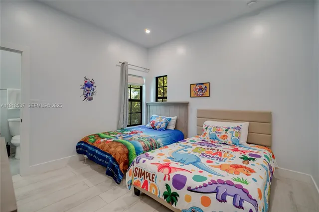 a view of a backyard with a sitting area