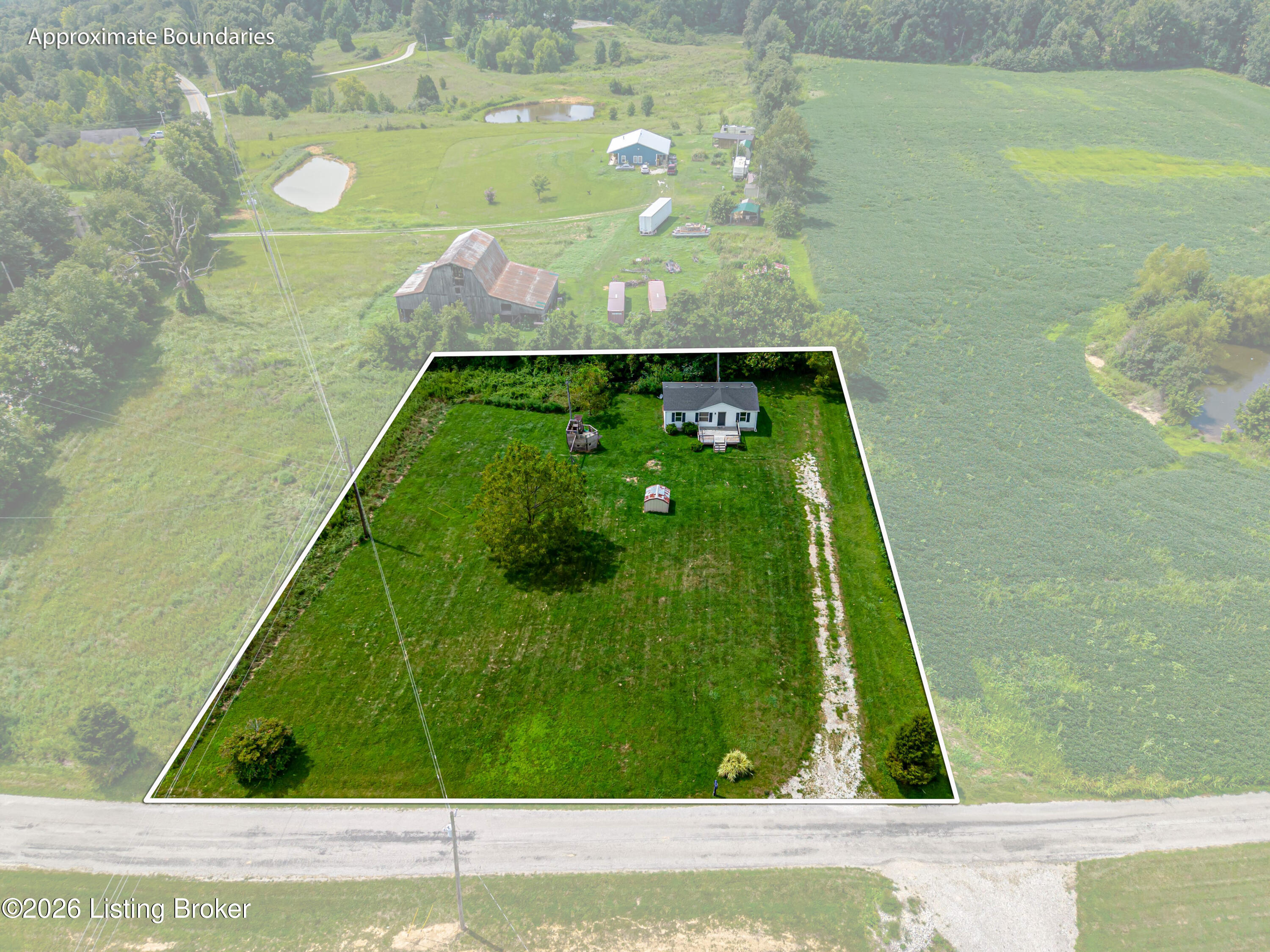 47 Hurt Road Webster, KY 40176 - Photo 10 of 47 11_Aerial_Property_Boundary
