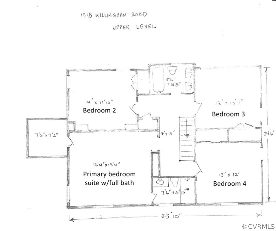 1518 Willingham Road Henrico, VA 23238 - Photo 50 of 50 2nd floor
