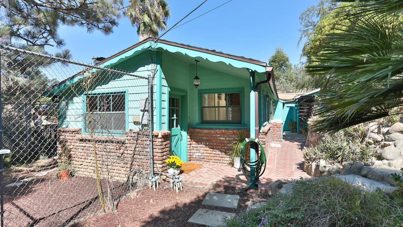 9525 Reverie Road Tujunga, CA 91042 - Photo 41 of 47 a front view of a house with garden
