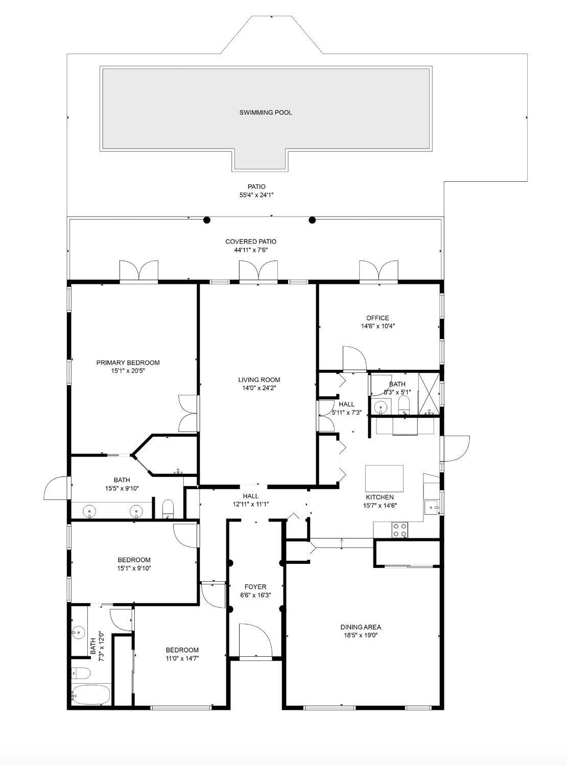 200 Northeast 2nd Street Boca Raton, FL 33432 - Photo 42 of 42 Floor plan