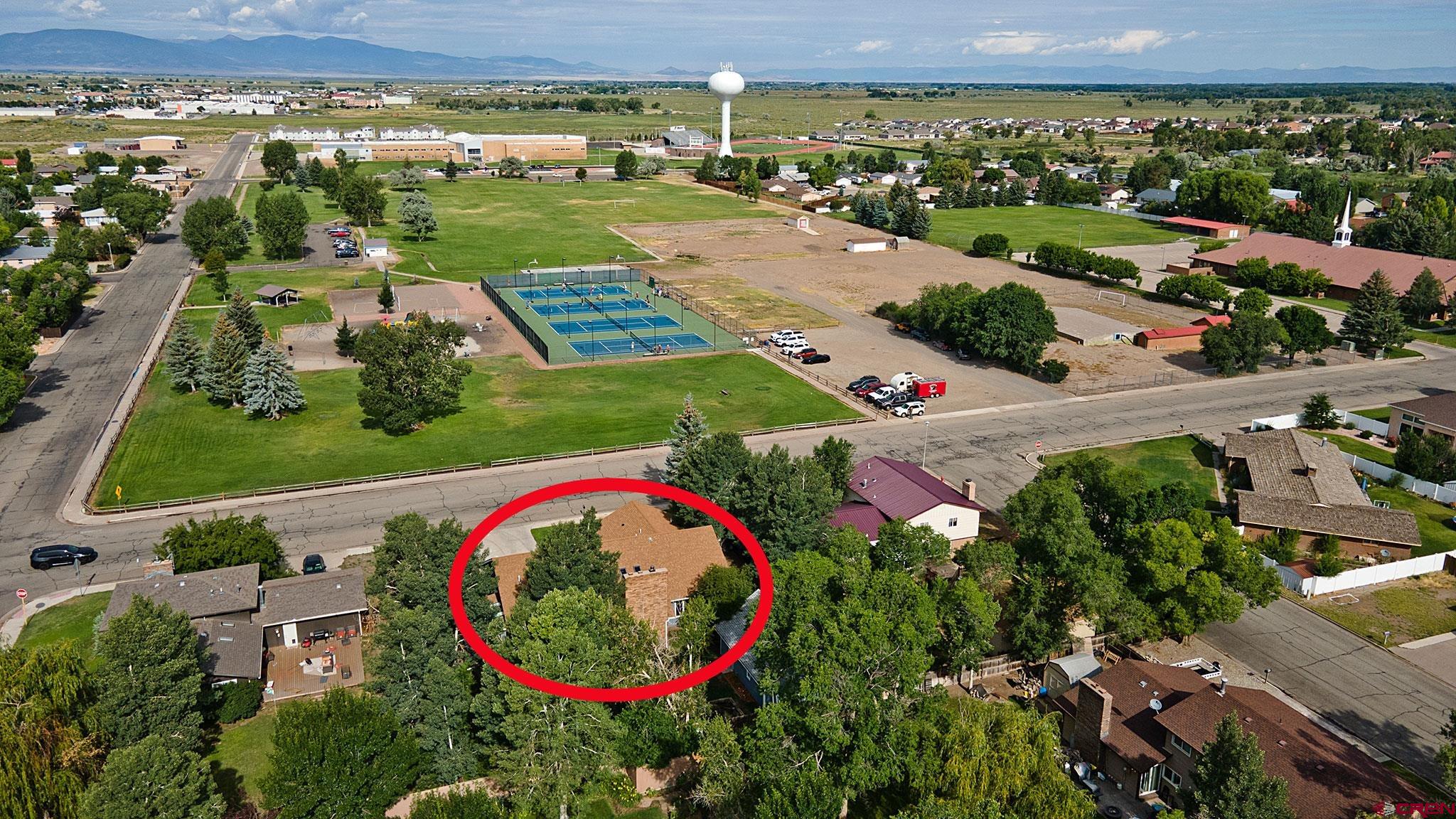 808 Weber Drive Alamosa, CO 81101 - Photo 44 of 44 an aerial view of a city