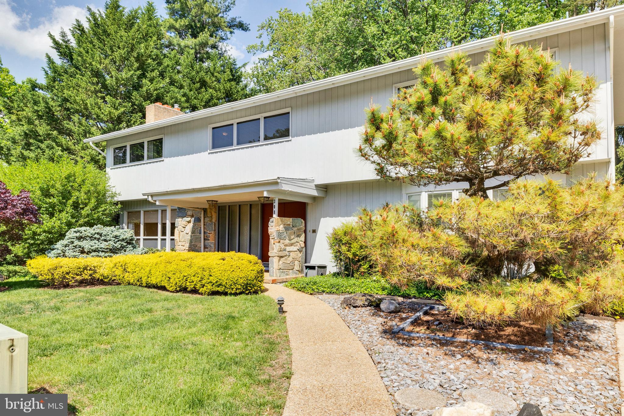 308 McDonough Road Annapolis, MD 21401 - Photo 52 of 64 Exterior of home with lush landscaping