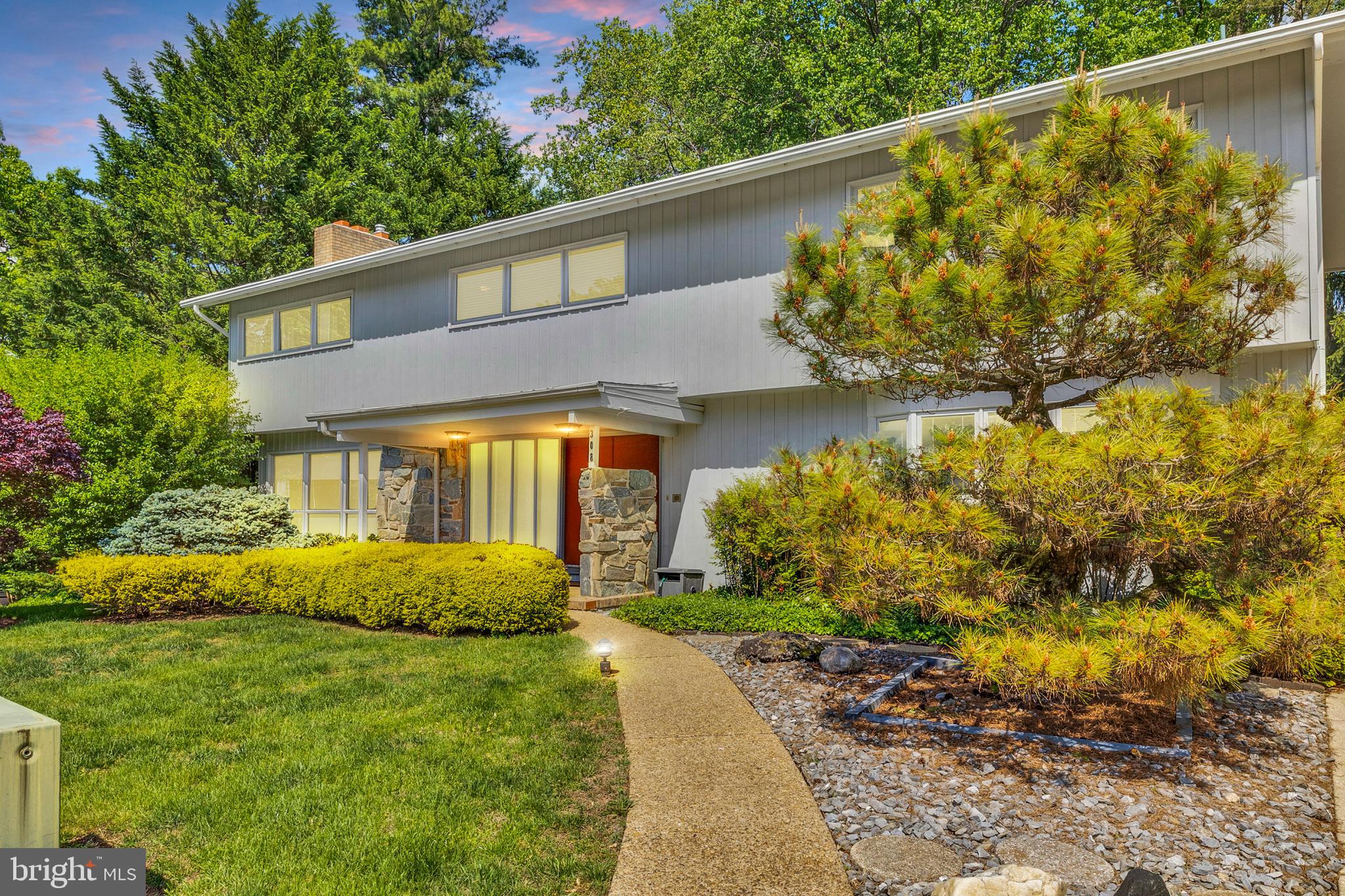 308 McDonough Road Annapolis, MD 21401 - Photo 53 of 64 Exterior of home with lush landscaping
