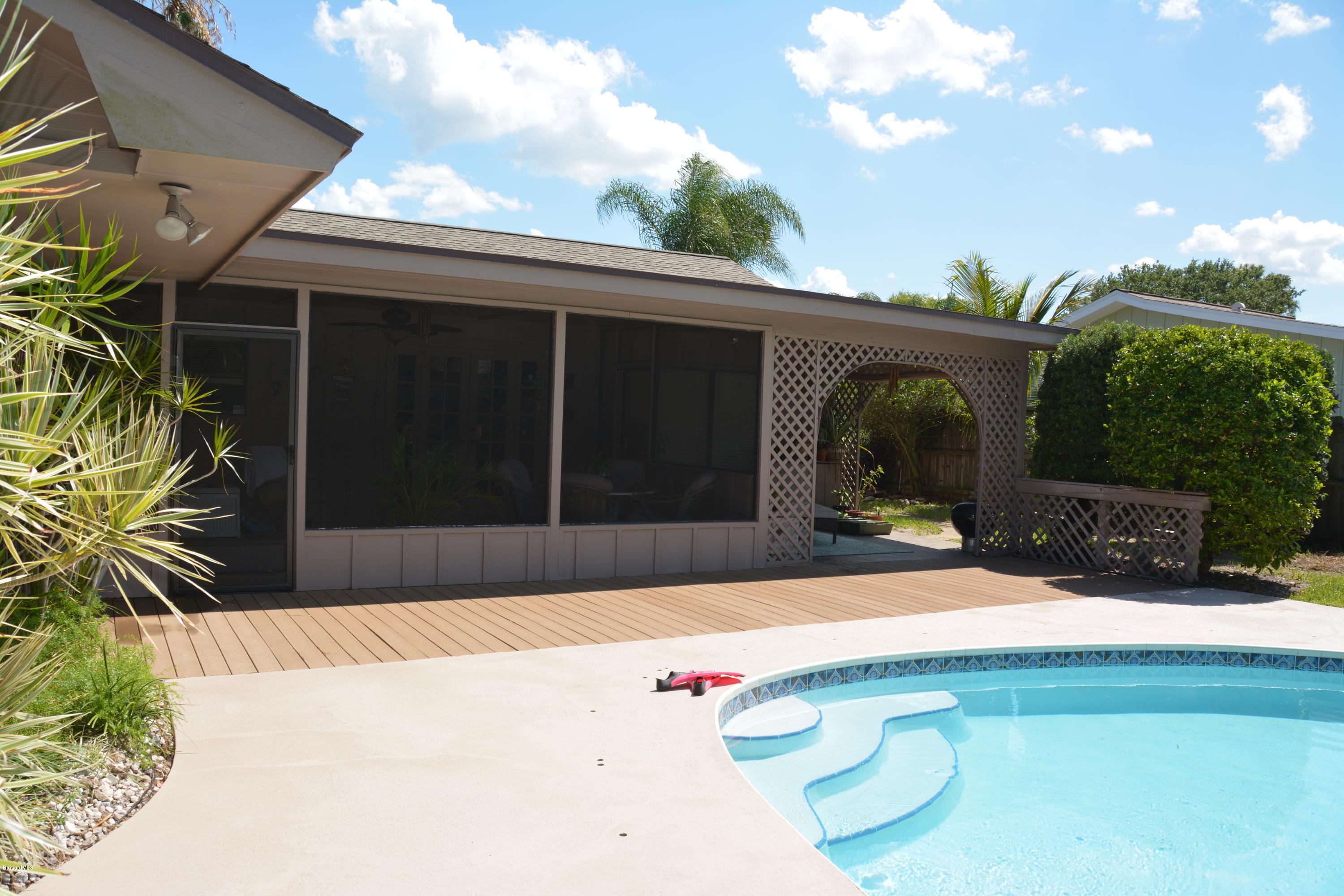 148 Sand Pine Road Indialantic, FL 32903 - Photo 21 of 46 Porch - Rear View