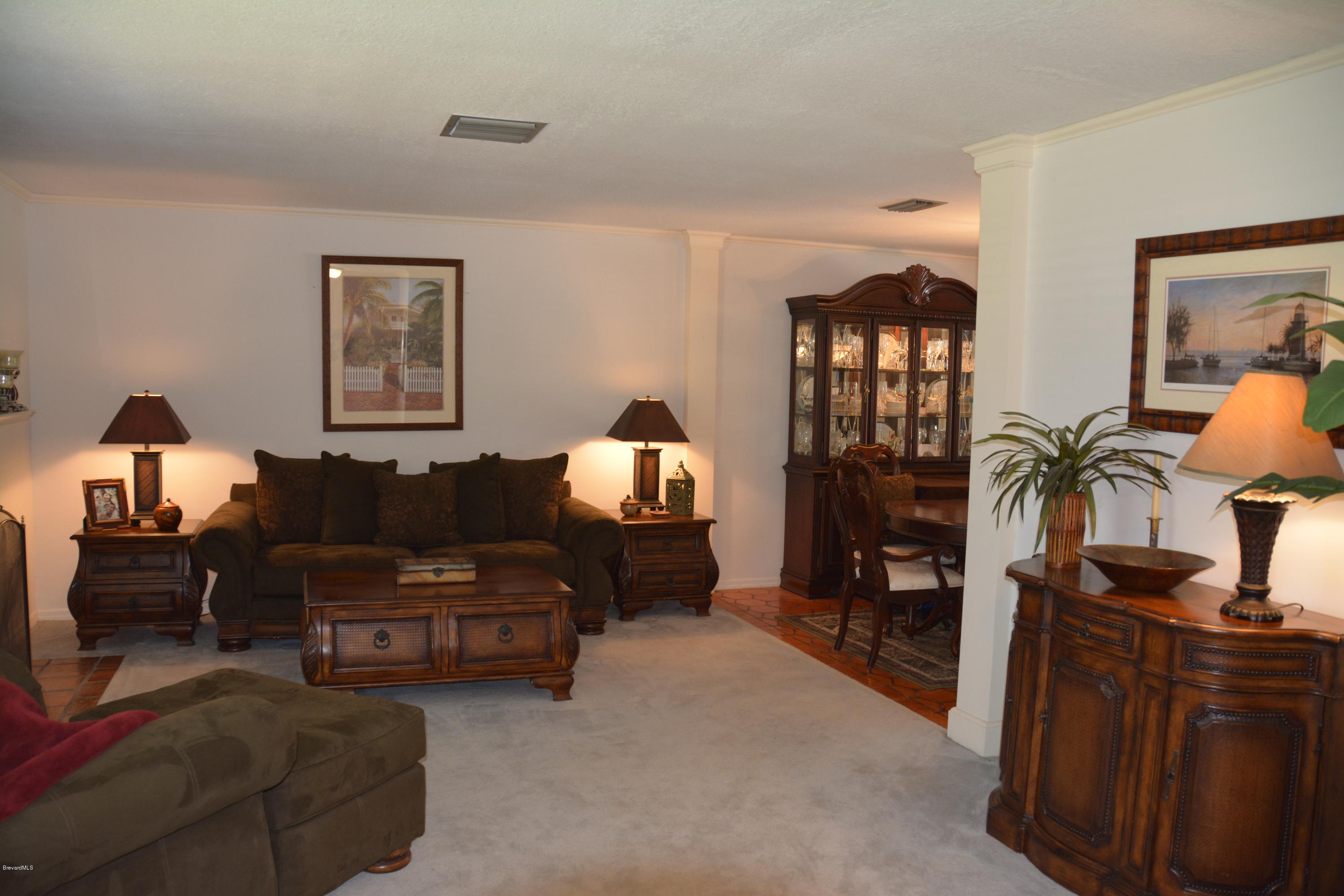 148 Sand Pine Road Indialantic, FL 32903 - Photo 29 of 46 Living & Dining Room