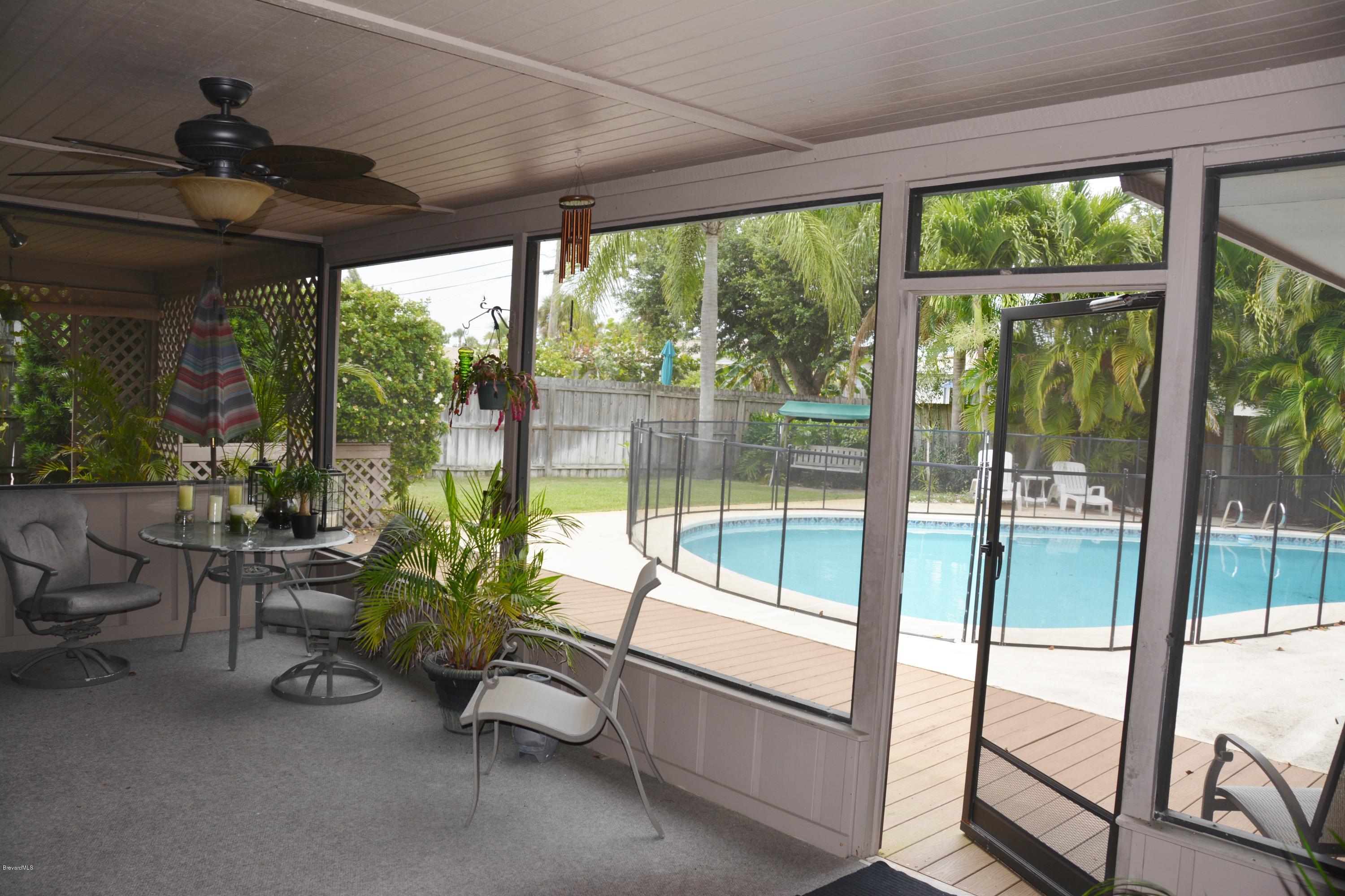 148 Sand Pine Road Indialantic, FL 32903 - Photo 35 of 46 SCREEN PORCH