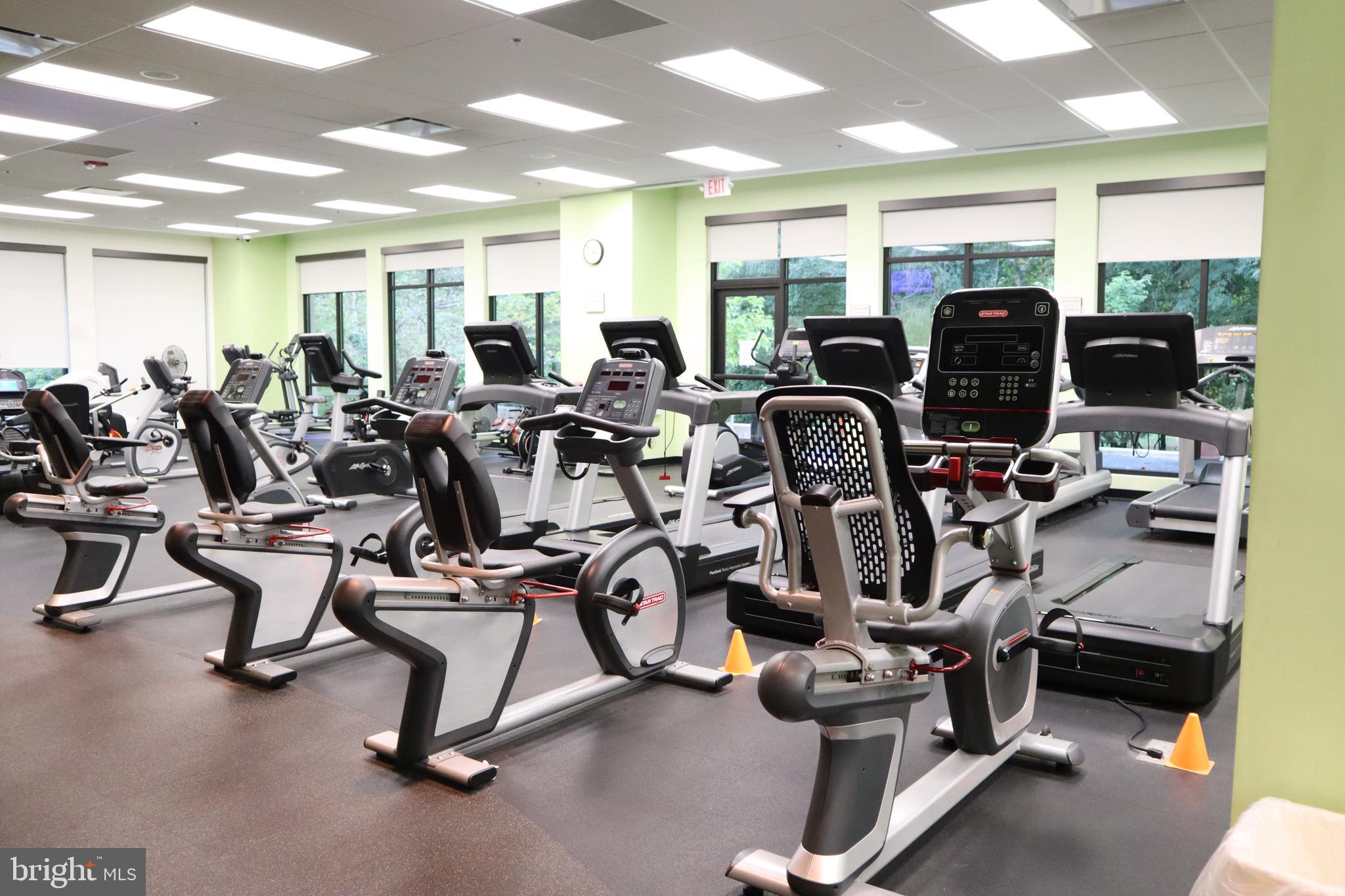 15107 Interlachen Drive, Unit 2119 Silver Spring, MD 20906 - Photo 38 of 53 a view of a room with gym equipment
