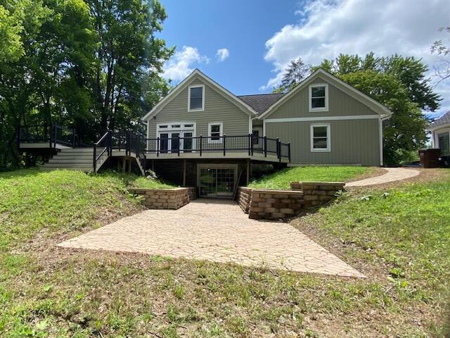 6331 Sherman Road Galena, OH 43021 - Photo 4 of 57 Back of house with view of lower level patio.
