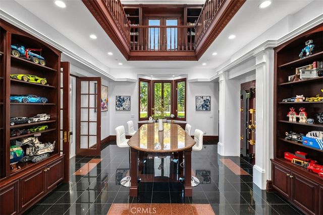 a close view of walk in closet