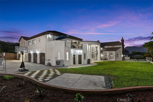 a view of a lake with a mountain