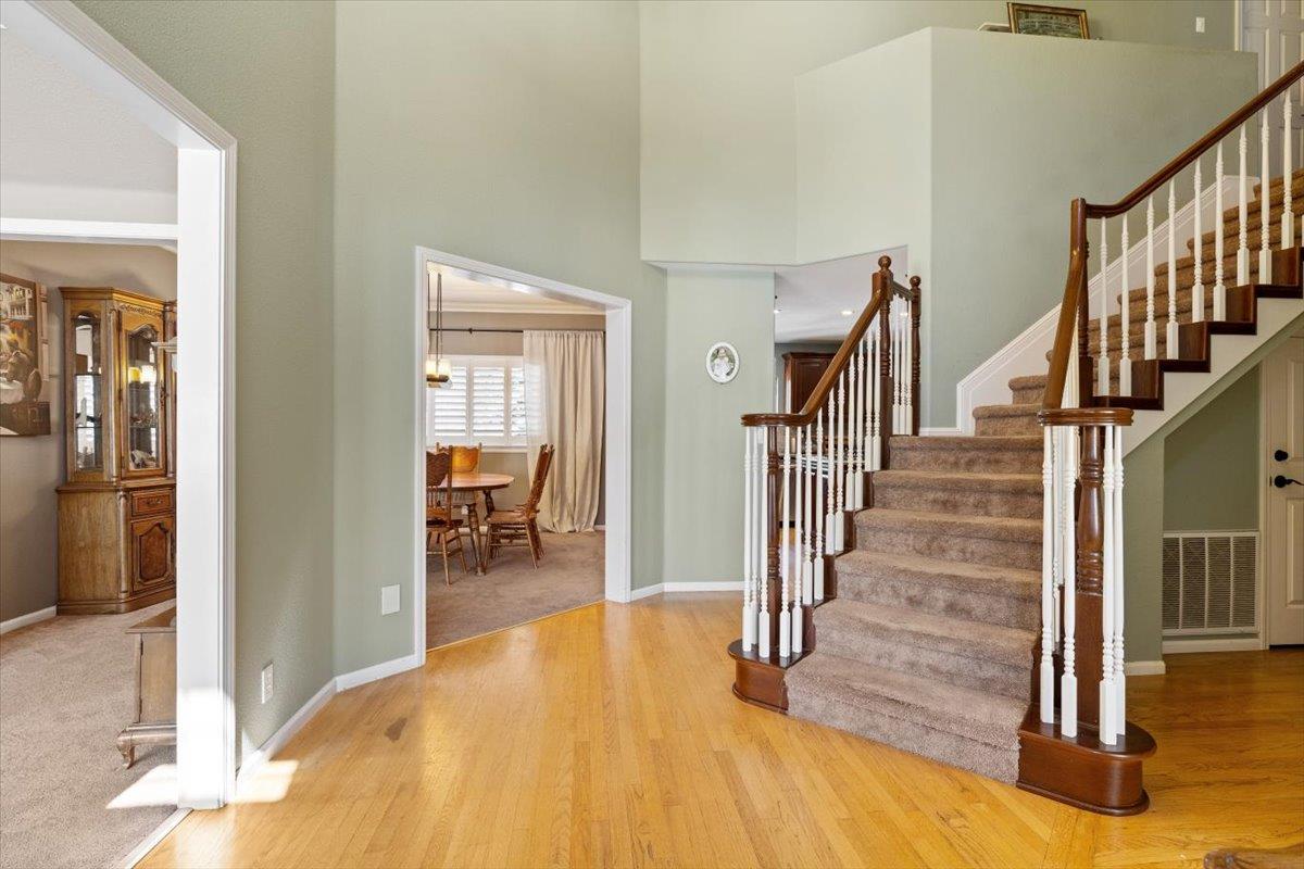2565 Bertella Road Cameron Park, CA 95682 - Photo 5 of 31 a view of entryway and hall with wooden floor