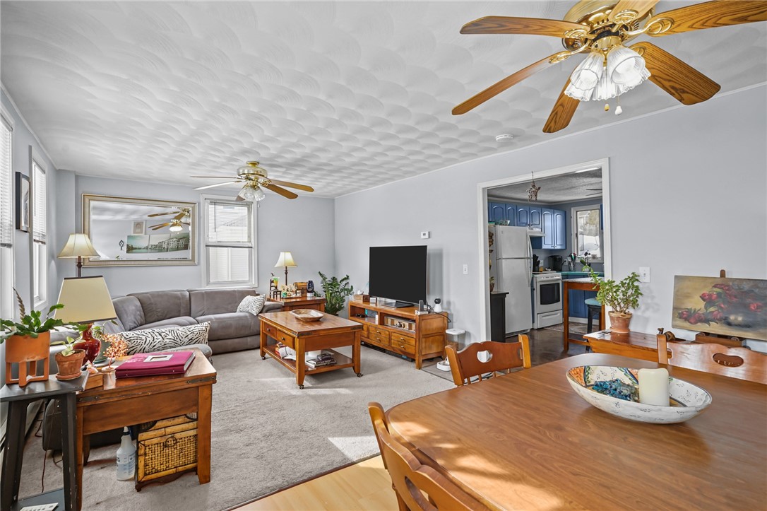 22 Harris Street Coventry, RI 02816 - Photo 5 of 38 Unit 1: Living room and dining area