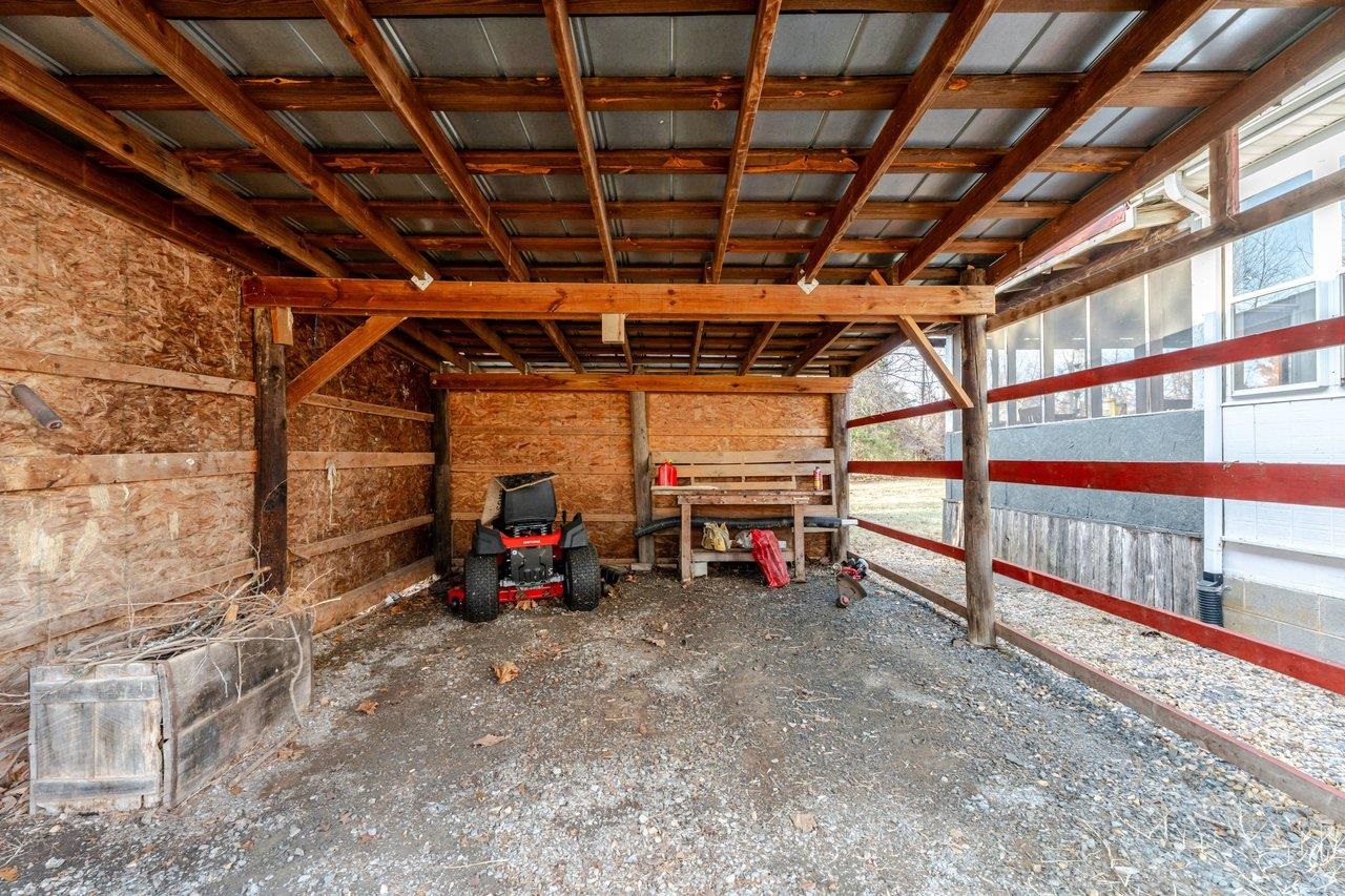 723 Sedwick Road Luray, VA 22835 - Photo 49 of 51 a view of empty room with wooden ceiling